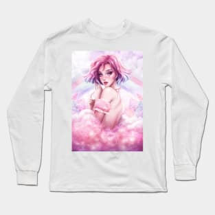 Aesthetic Bubblegum Cotton Candy Long Sleeve T-Shirt